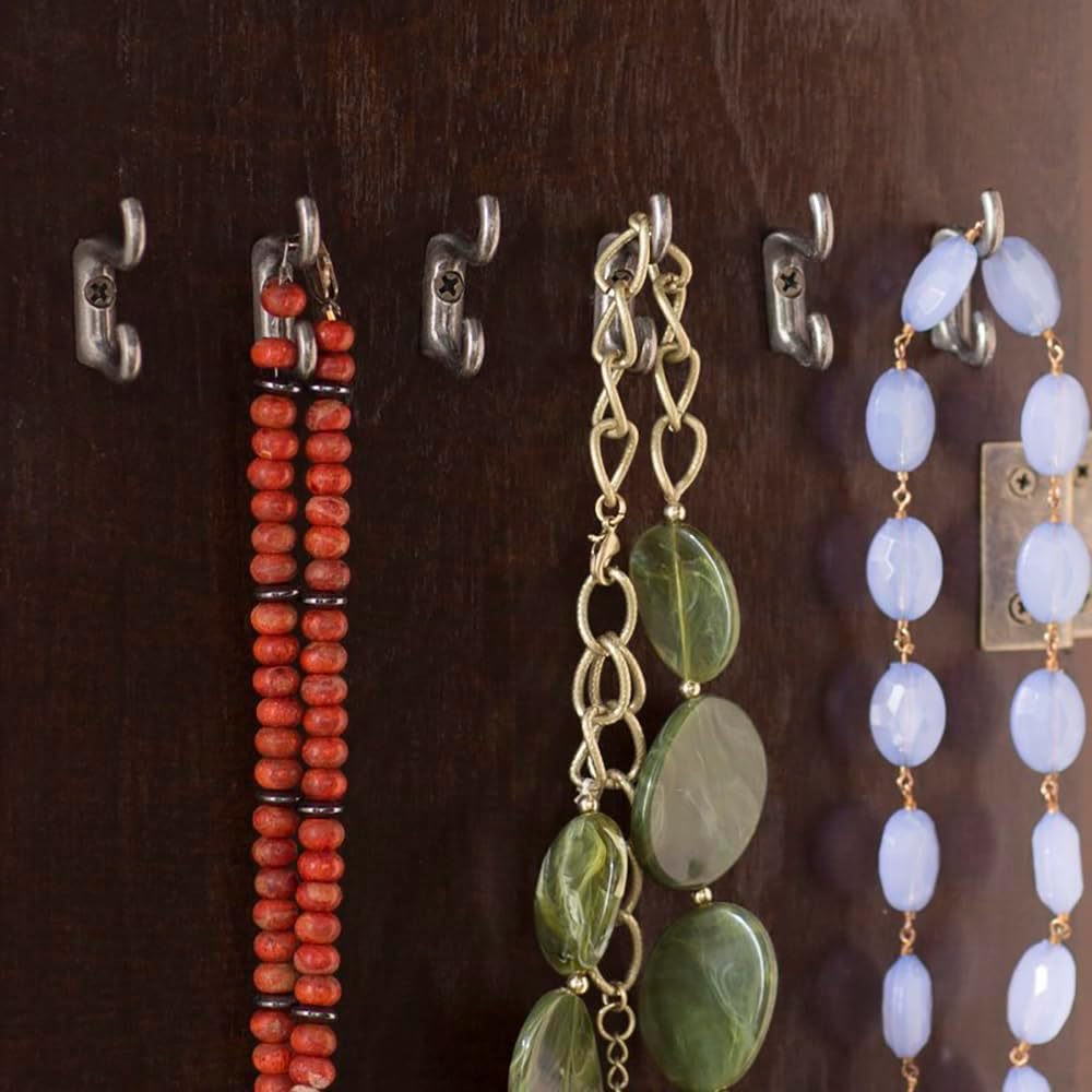 Hives and Honey Luke Standing Jewelry Armoire - Large 7-Drawer Wooden Organizer with Mirror, Side Doors, and Anti-Tarnish Lining