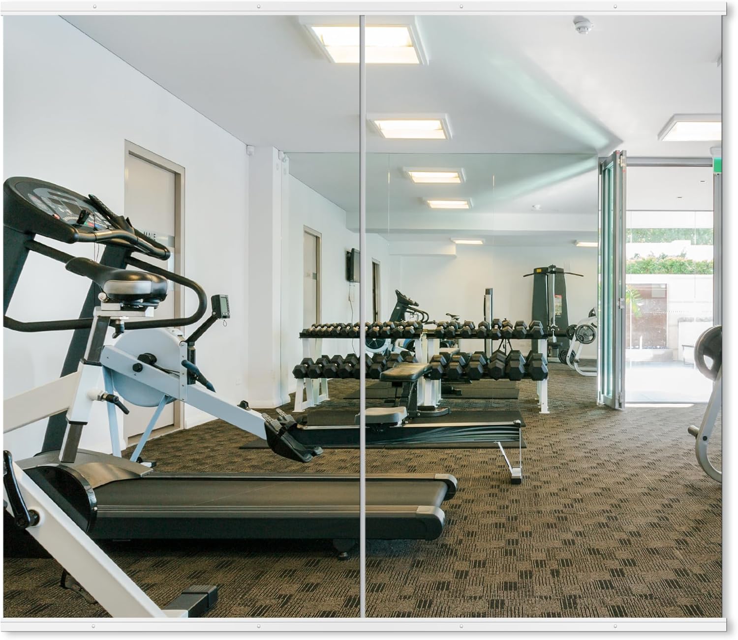 Delma Wall Full Length Mirror,Standing Mirror Full Body,Large Floor for Wall Door Bedroom Bathroom Living Room with Aluminium Frame(with Stand,56x15-Black)